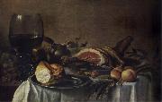 Pieter Claesz Still life with Ham France oil painting artist